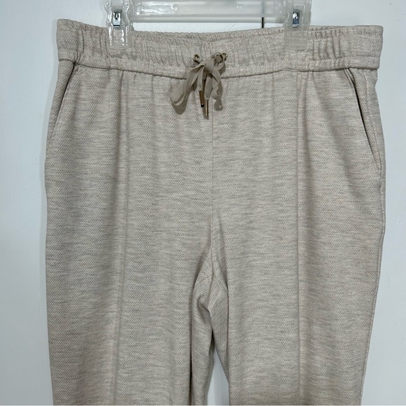 Rachel Zoe Women Size Large Tan Drawstring Elastic Cuff Athletic Casual Jogger - Picture 3 of 13